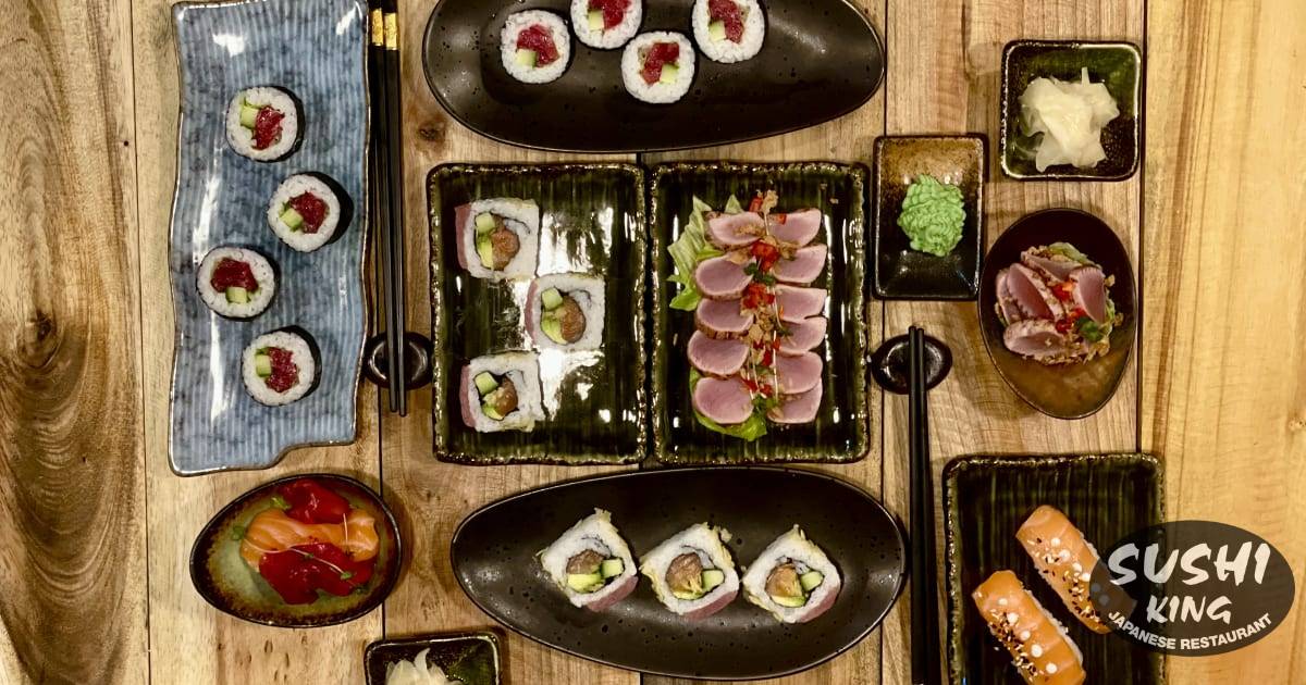 order takeout or delivery from sushi king restaurant