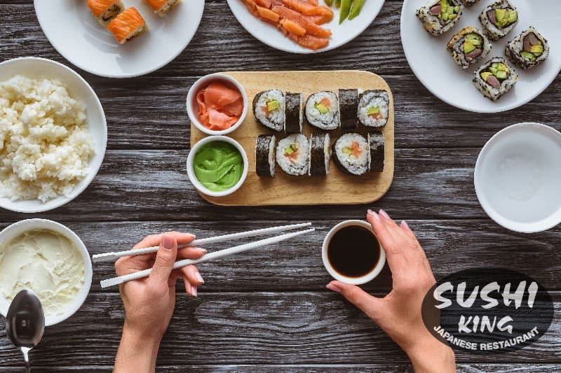 does sushi king restaurant have vegetarian or vegan menu